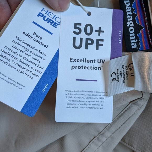 Patagonia Self-Guided Hike Shirt XL Khaki Tan Button-Down - Picture 6 of 10